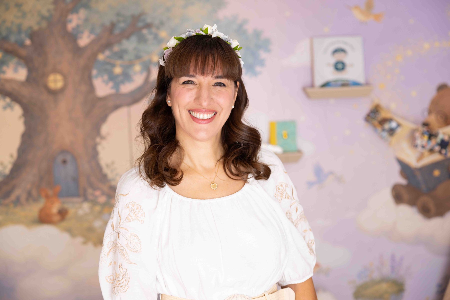 Veronica Moya, teacher of Mindful V